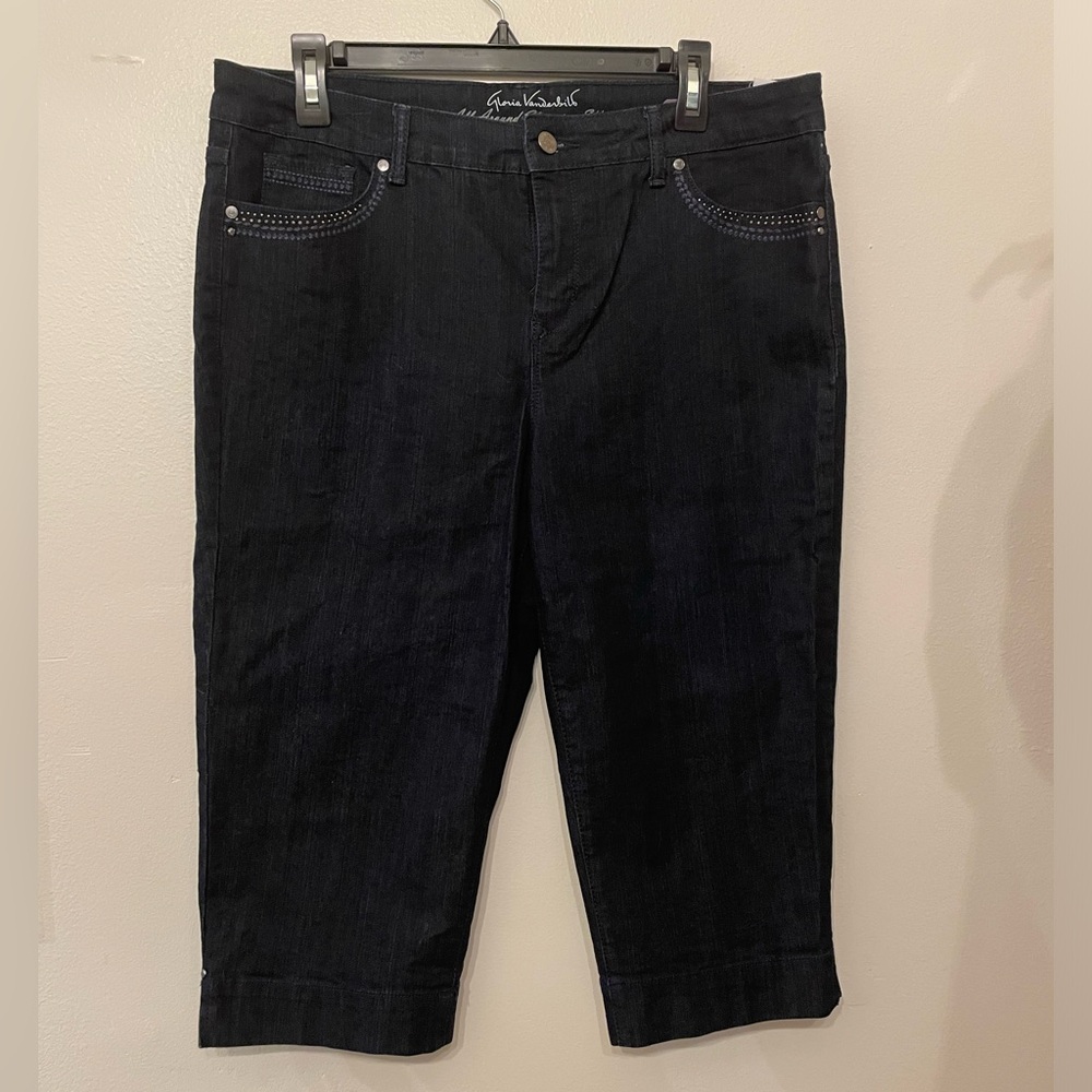 Gloria Vanderbilt Blue All Around Slimming Effect Jordyn 14 Petite